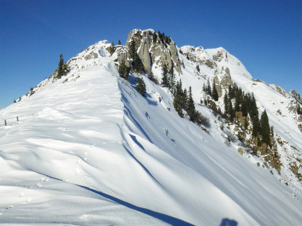 Gräfimattnollen, Arvigrat   30.12.2013