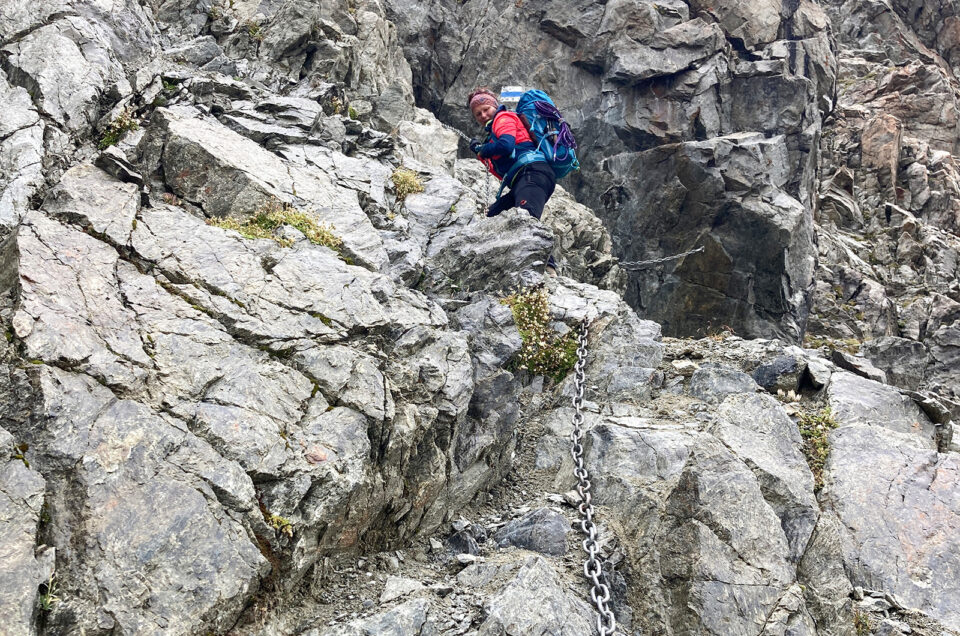 Bergtour mit Lucie in Graubünden